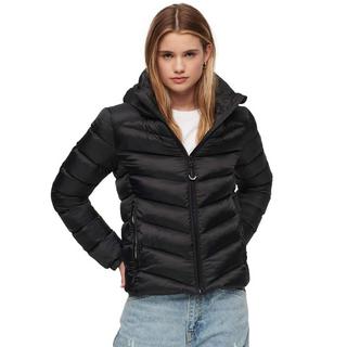 Superdry  daunenjacke mit kapuze, damen  fuji 