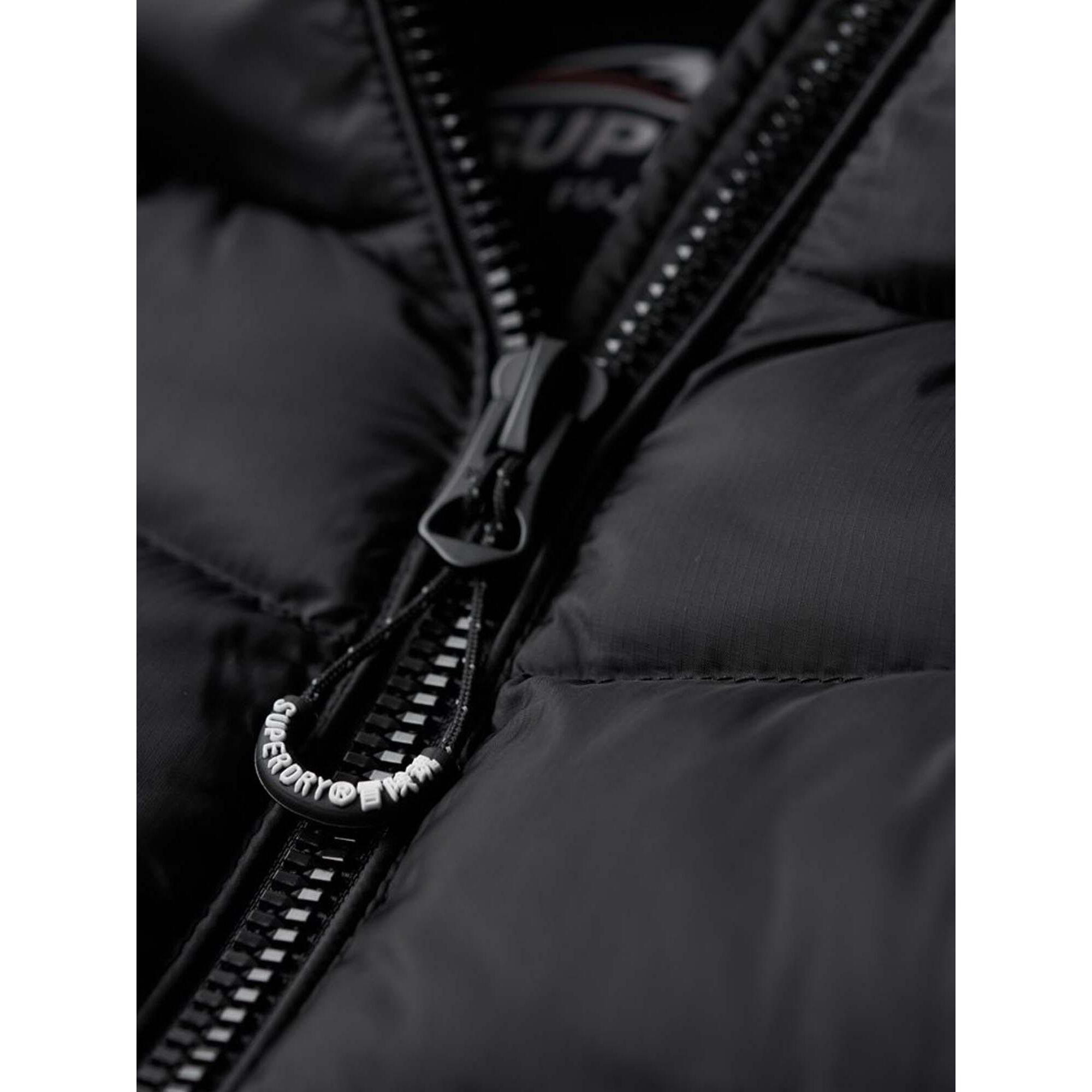 Superdry  daunenjacke mit kapuze, damen  fuji 