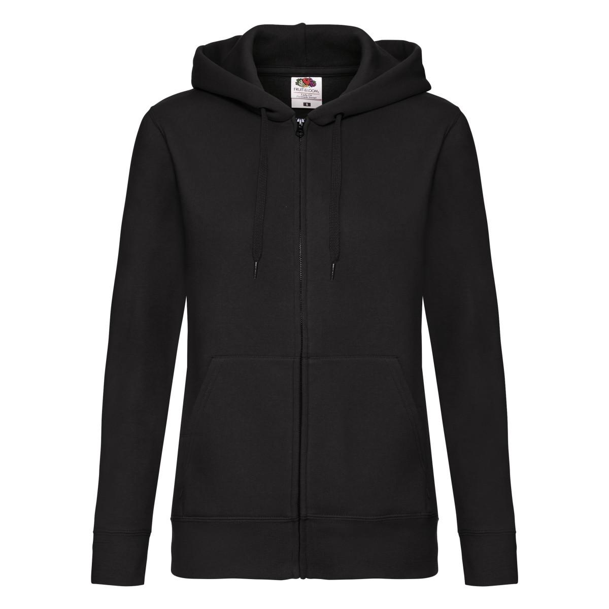 Fruit of the Loom  Premium Hoodie mit durchgehendem Reißverschluss 