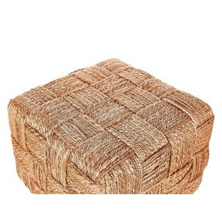 Beliani Pouf en Jute Boho HOSRI  