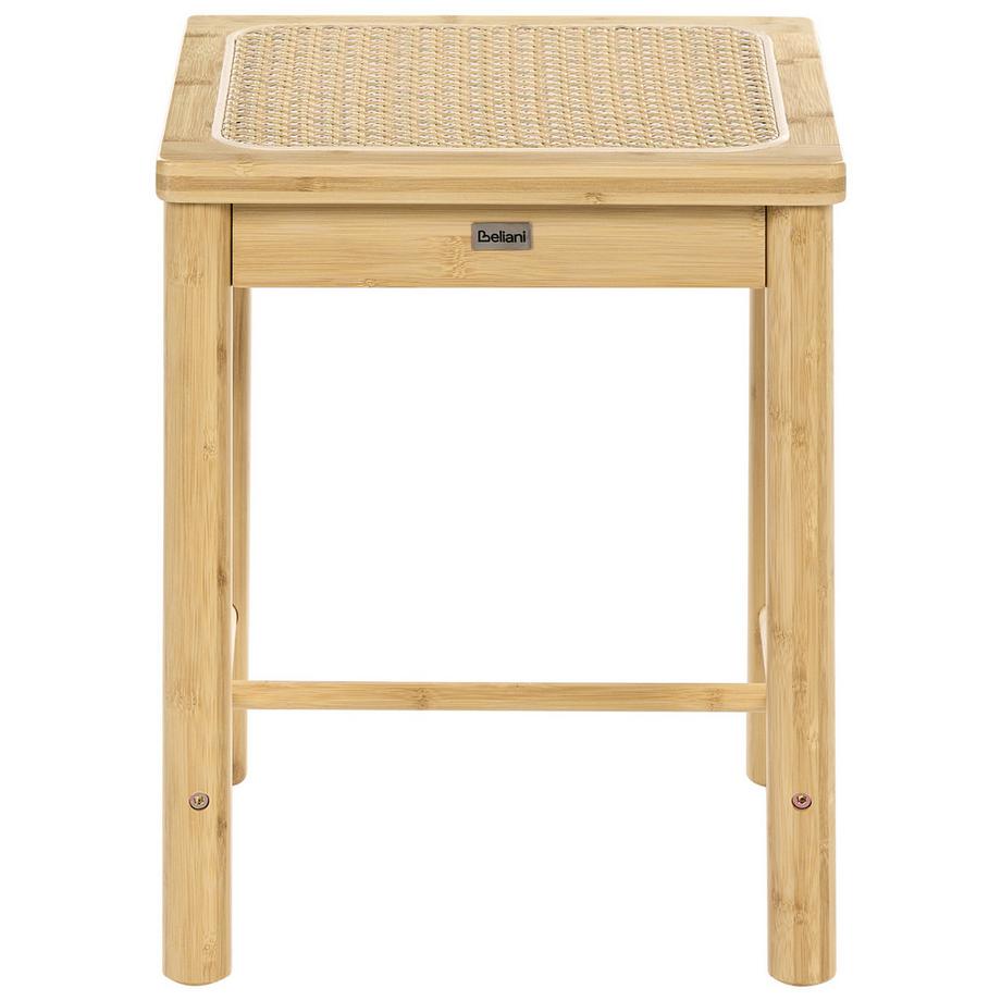 Beliani Set di 2 sgabelli en Bambù Boho EVIRES  