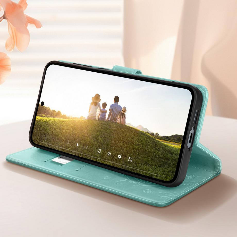 Avizar  Samsung A55 Etui Blume Schmetterling 