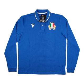 macron  heimtrikot au baumwolle italien rugby 2022/23 