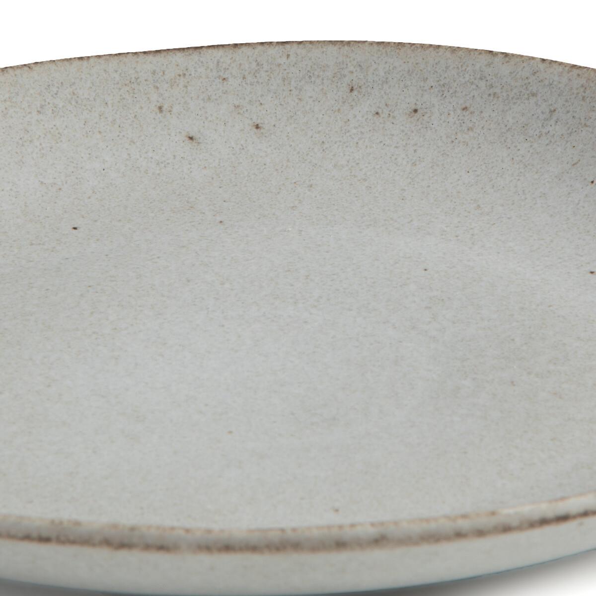 AM.PM Lot de 4 assiettes à dessert grès  