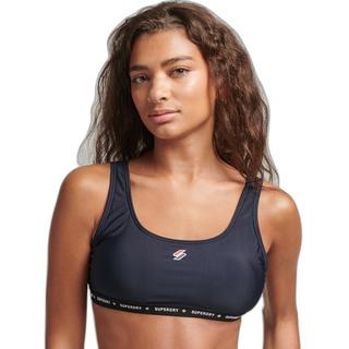 Superdry  crop top per costume da bagno elasticizzato da code micro 