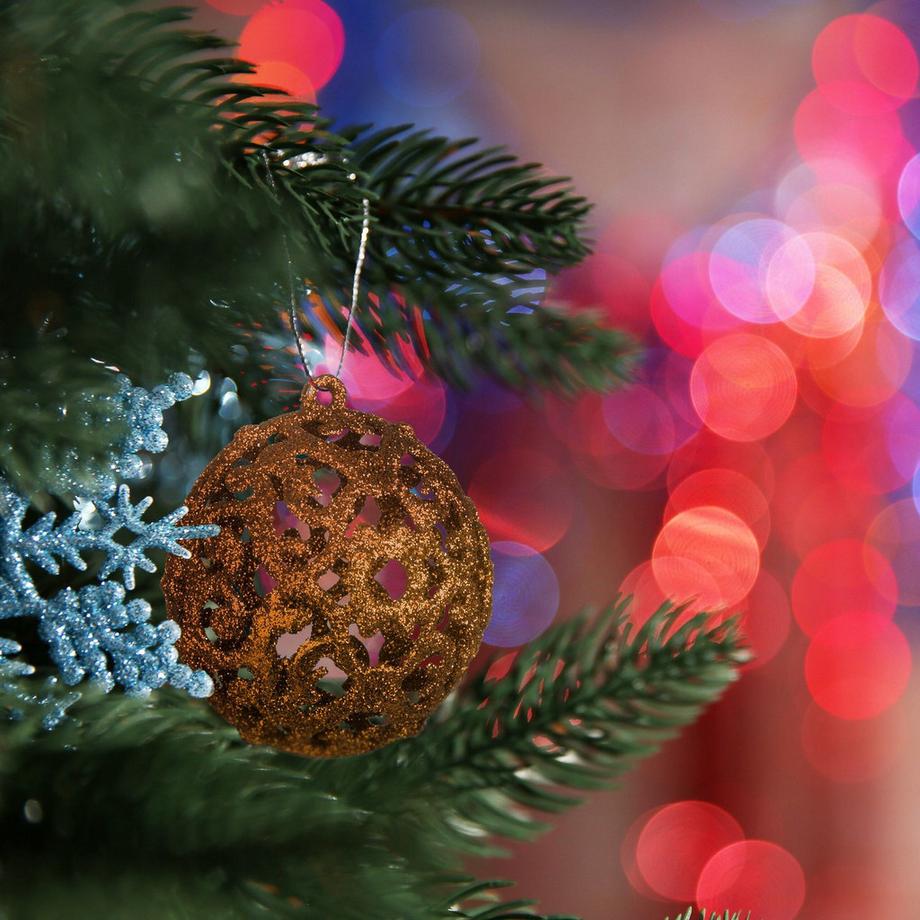 Northix Weihnachtskugeln-Set, 150-teilig  
