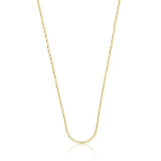 MUAU Schmuck  Collier Schlange Gelbgold 750, 1.2mm, 60cm 