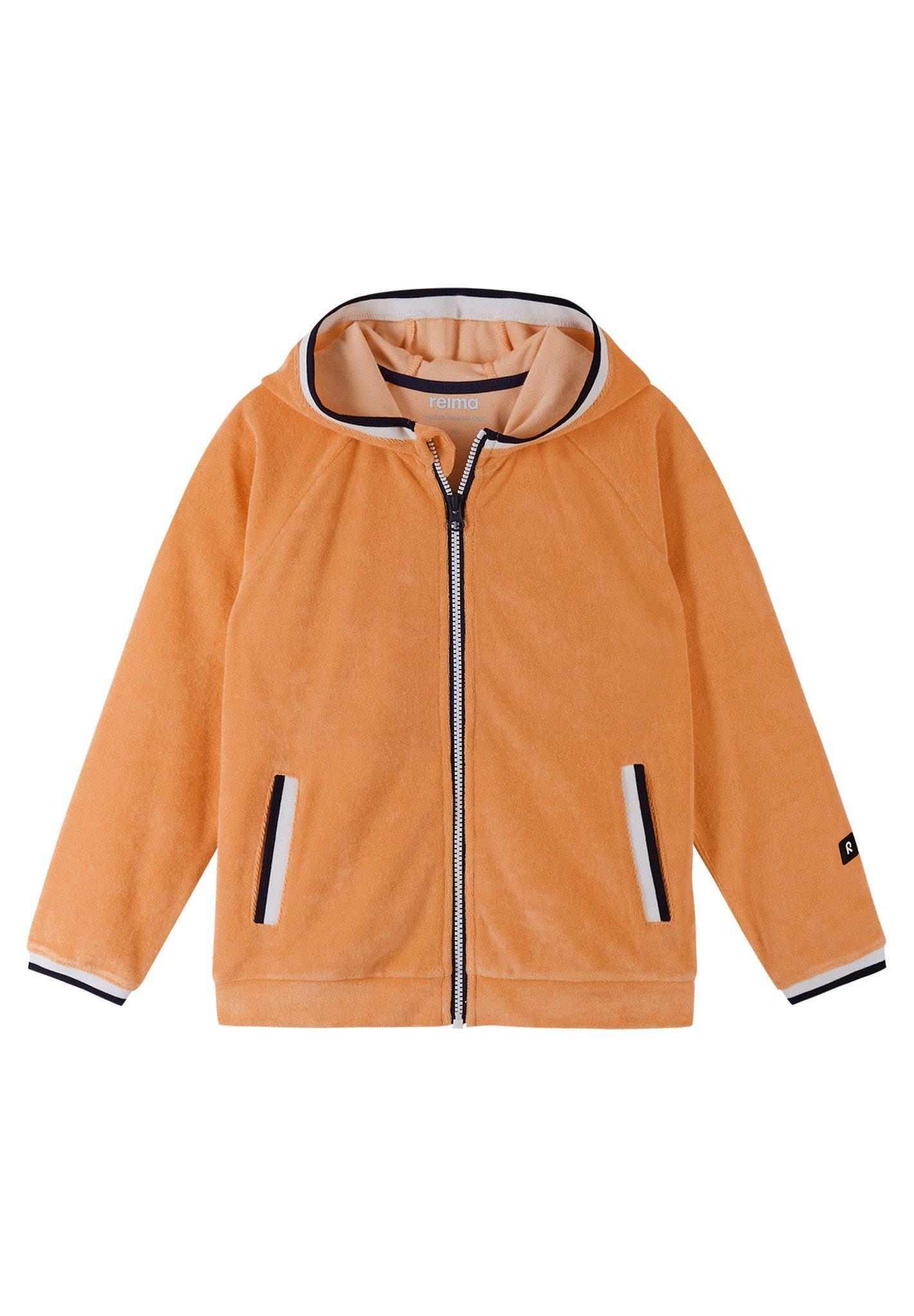Image of Kinder Uv Kapuzenjacke Keitaalla Orange Peach Jungen Orange 158