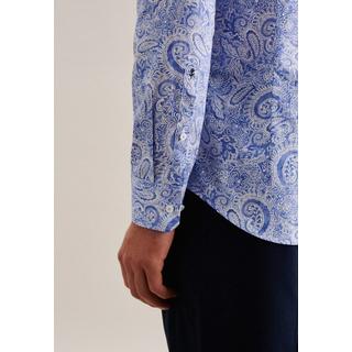 Seidensticker  Business Hemd X-Slim Fit Langarm Paisley 