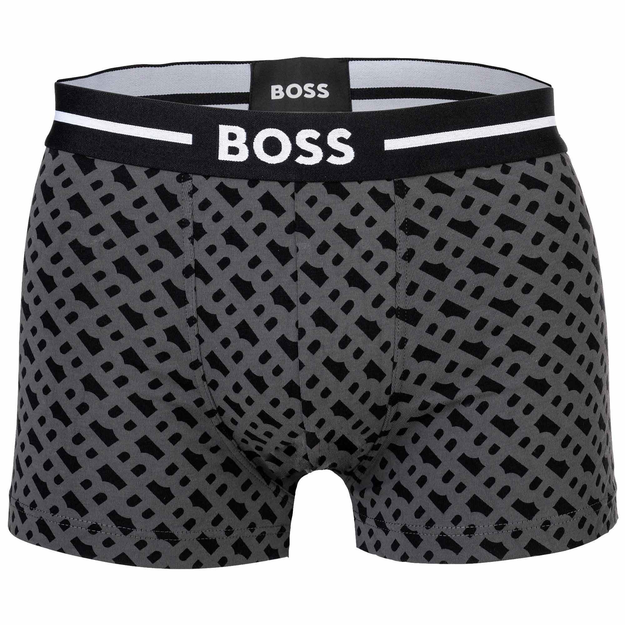 BOSS Boxer 3er Pack Stretch-Trunk Bold Design  