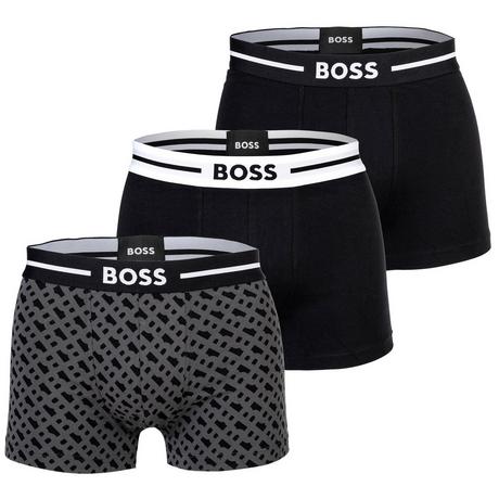 BOSS Boxer 3er Pack Stretch-Trunk Bold Design  