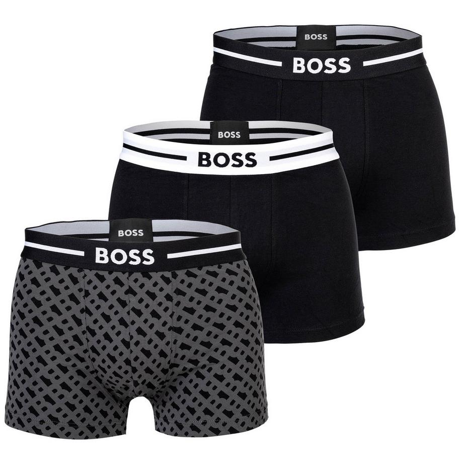 Boxer  Paquet de 3 Stretch-Trunk 3P Bold Design