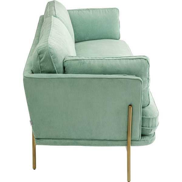 KARE Design Sofa Shirly 3-Sitzer Mint  