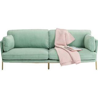 KARE Design Sofa Shirly 3-Sitzer Mint  