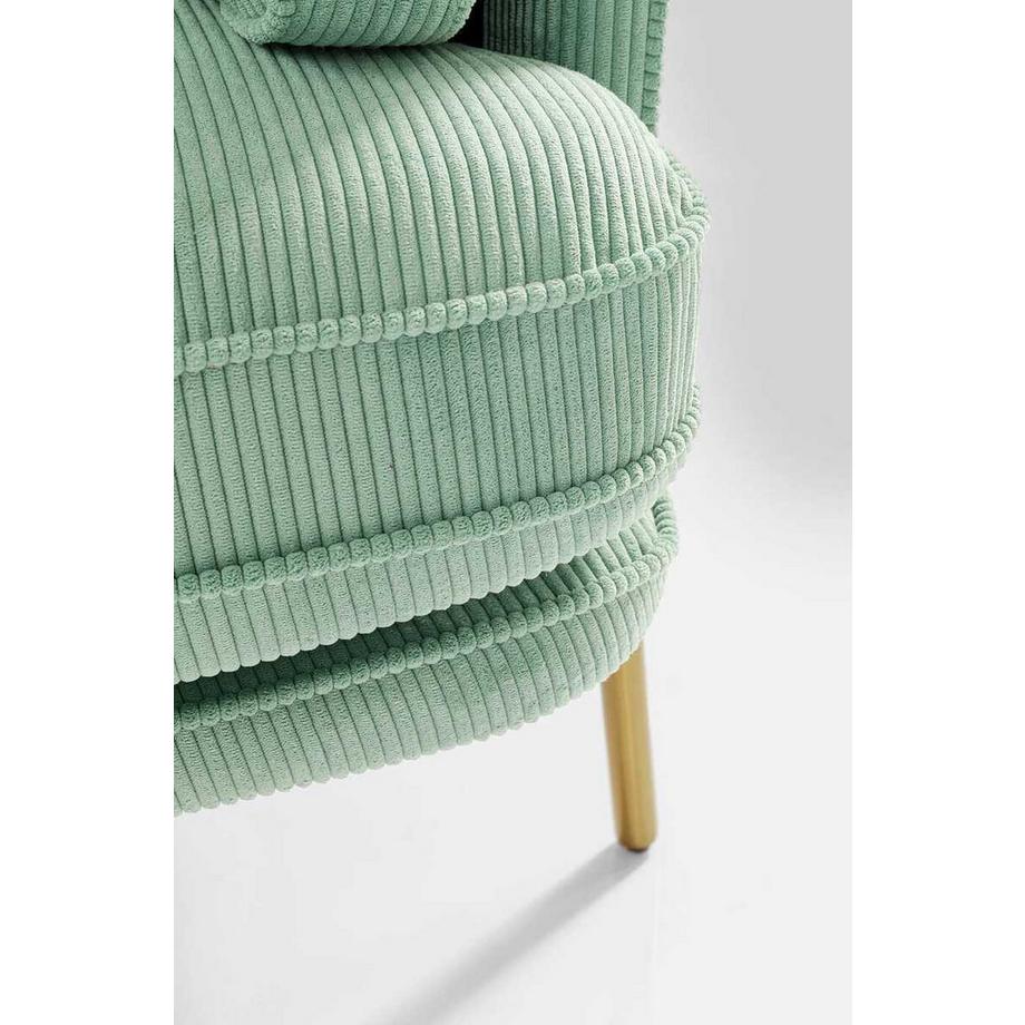 KARE Design Divano Shirly 3 posti Menta  