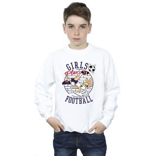 LOONEY TUNES  Girls Play Football Sweatshirt 