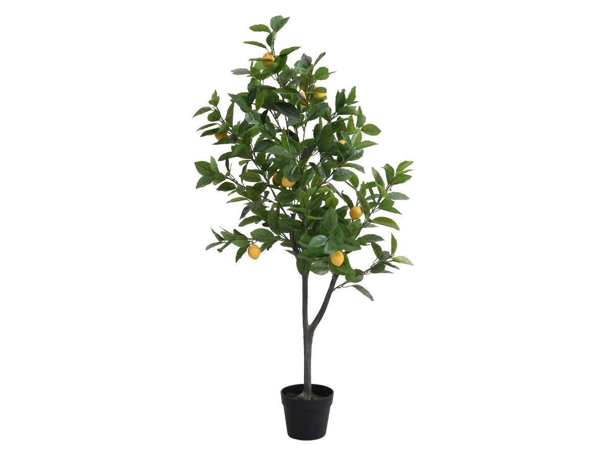 Image of Kunstpflanze Zitronenbaum mit Topf - 120 cm - BERAT Kunstpflanze Zitronenbaum mit Topf - 120 cm - BERAT