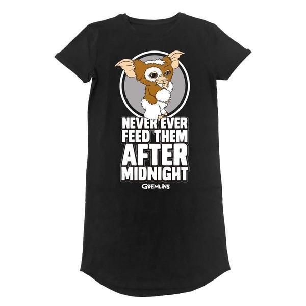 Image of Tshirtkleid Damen Schwarz L