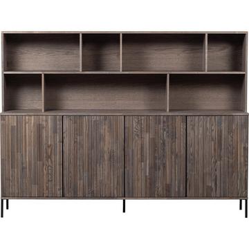 Buffet héliogravure plaqué frêne expresso 200x150