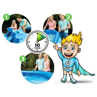 B2X  Piscina da giardino ad espansione 244 x 61 cm INTEX 28106 