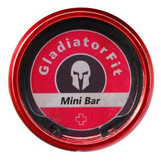 GladiatorFit  Mini-Muskelaufbau-Stange "Barbell" 130cm Stahl Ø 50mm + 2 Scheibenstopper 
