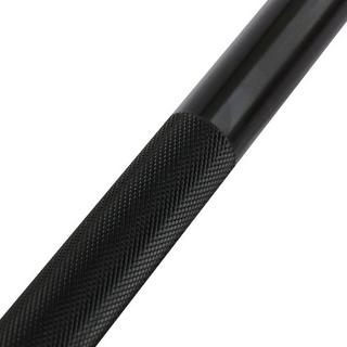 GladiatorFit  Mini-Muskelaufbau-Stange "Barbell" 130cm Stahl Ø 50mm + 2 Scheibenstopper 