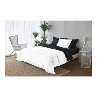 Living Home Uni Satin Doubleface Taie d'oreiller  