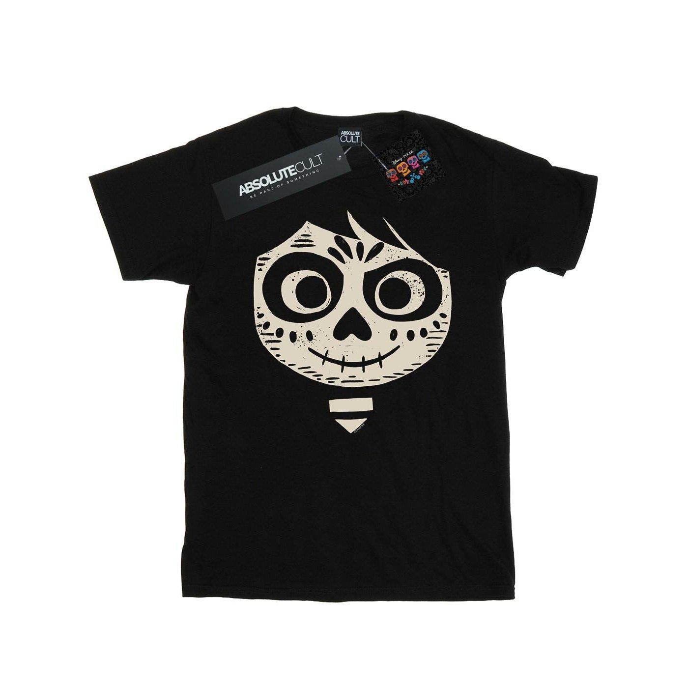 Image of Coco Miguel Skeleton Face Tshirt Herren Schwarz 4XL