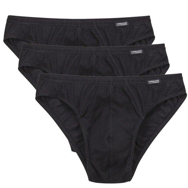 Image of 3er Pack Cotton & More - Mini-slip Unterhose Herren Schwarz 3XL