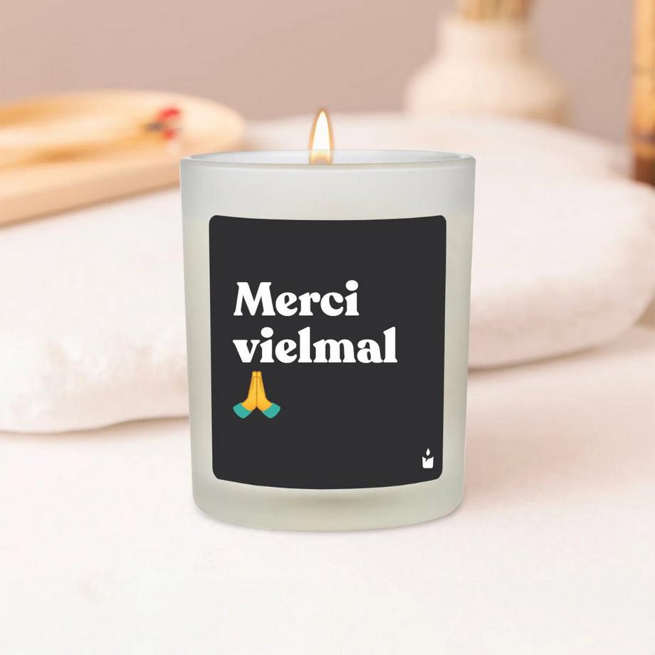 CandleHand Duftkerze Woody Merci vielmal  