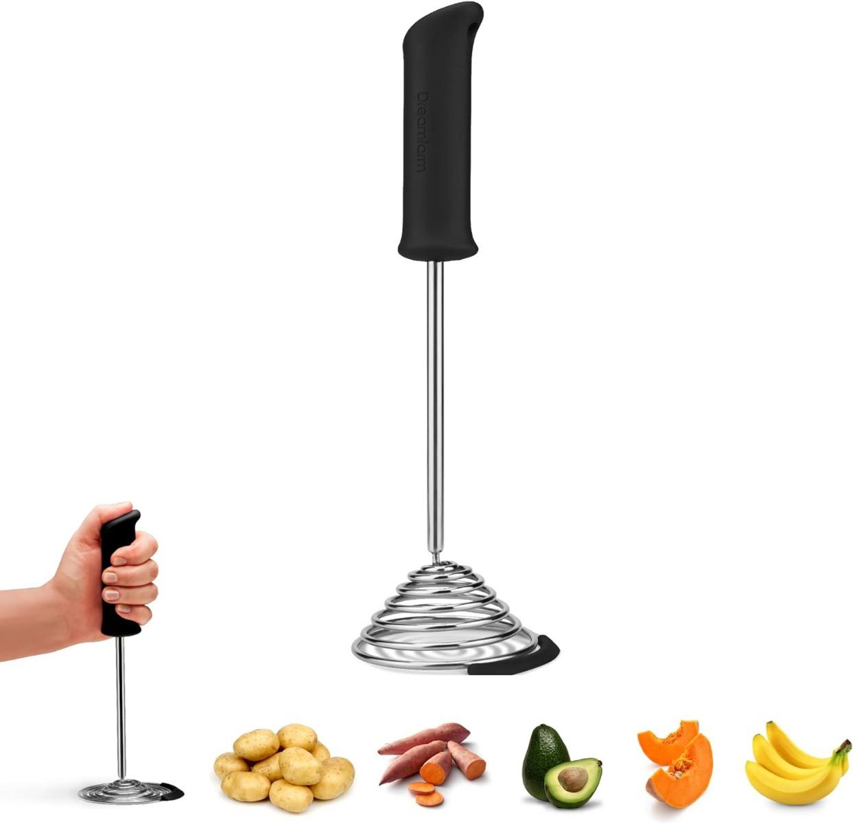 Image of Kartoffelstampfer Smood Schwarz Unisex Schwarz ONE SIZE