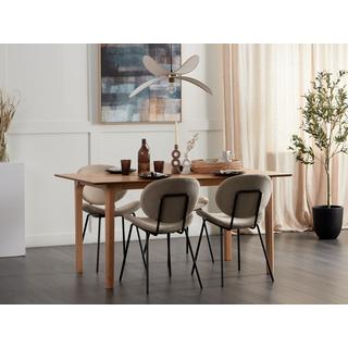 Beliani Table de repas en MDF Moderne DELMAS  