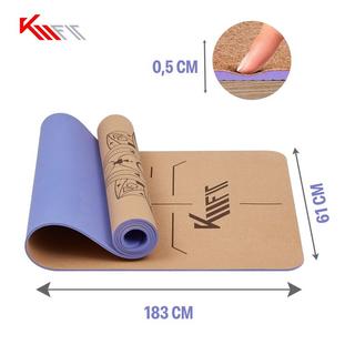 KM-Fit  Tapis de yoga TPE 5mm 