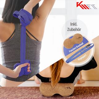 KM-Fit  Tapis de yoga TPE 5mm 