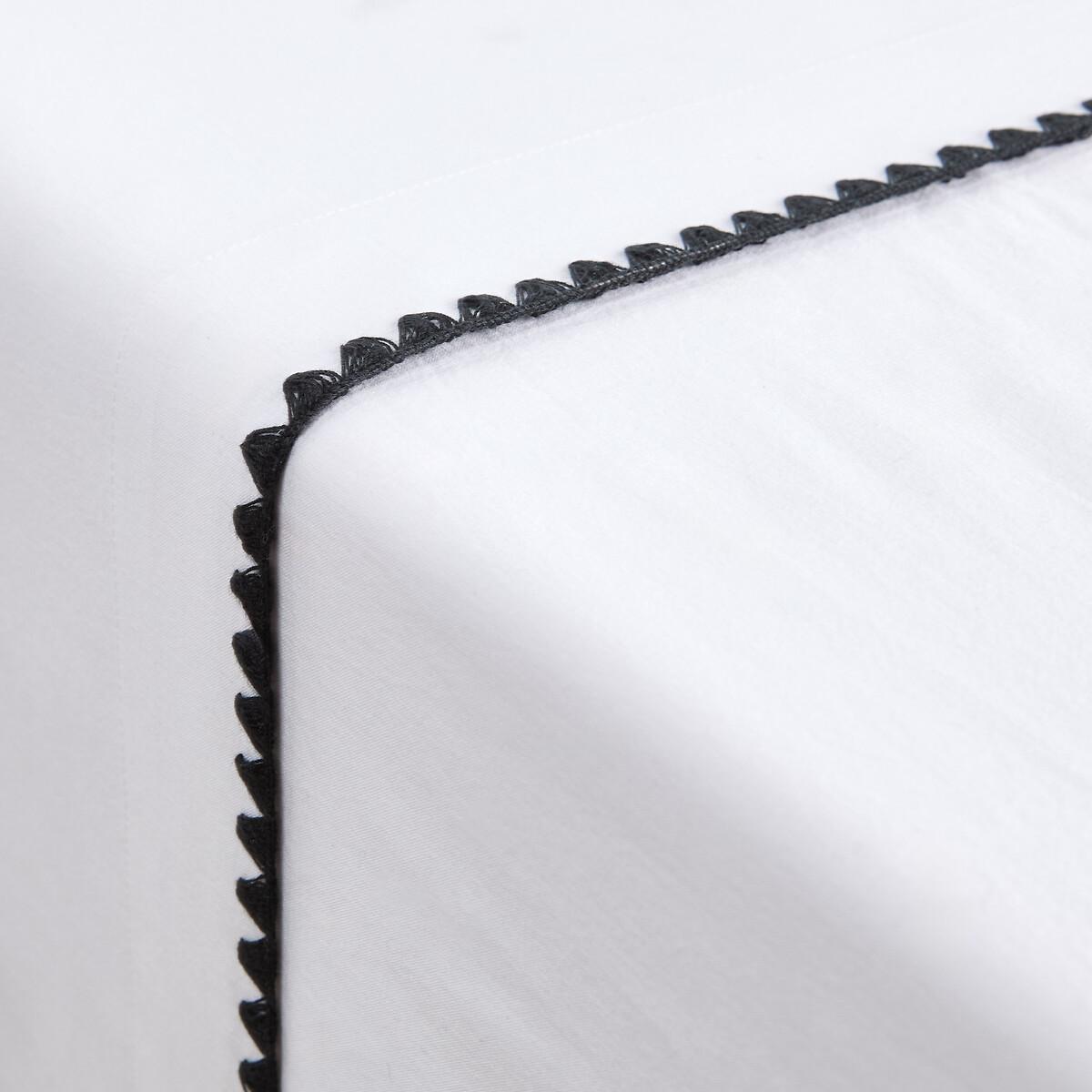 La Redoute Intérieurs Merida Lenzuolo piatto tinta unita in cotone prelavato  