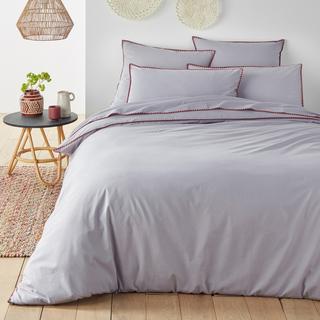 La Redoute Intérieurs Merida Lenzuolo piatto tinta unita in cotone prelavato  