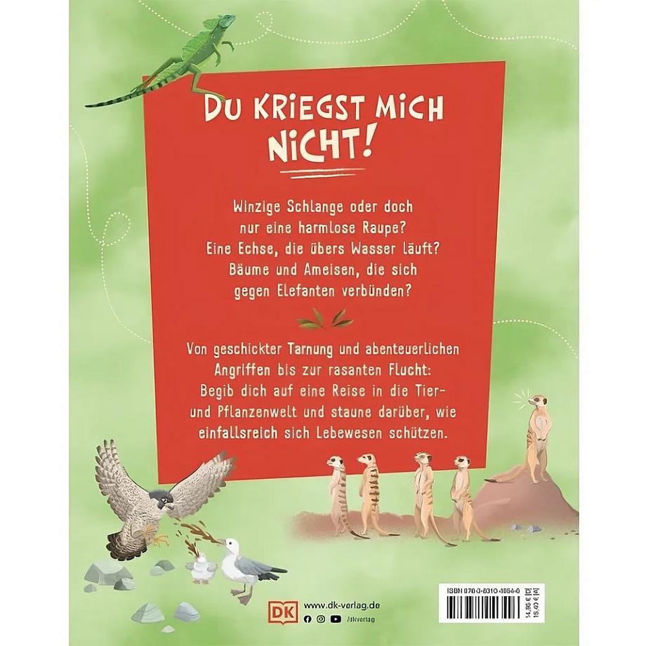 Ausgetrickst! - Wie einfallsreich sich Tiere & Pflanzen schützen Reeves, Josette; DK Verlag - Kids (Hrsg.); Reit, Birgit (Übersetzung); Orlando, Asia (Illustrationen) Copertina rigida 