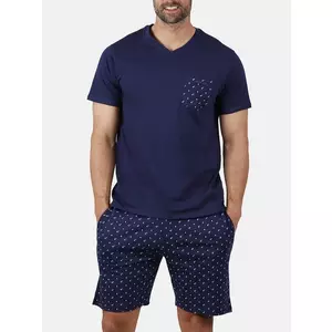 Pyjama Shorts T-Shirt Travel Checks Antonio Miro