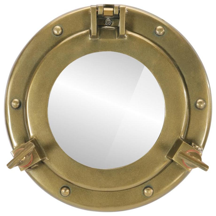 VidaXL Bullaugen spiegel aluminium  