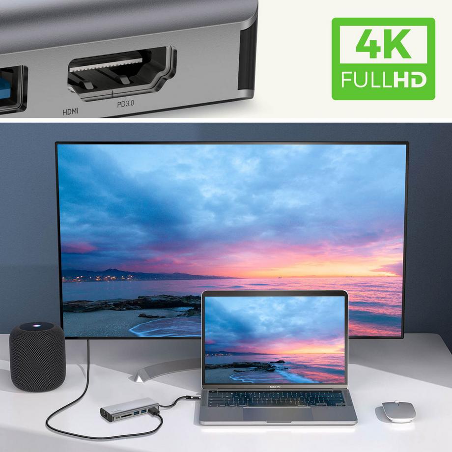 belkin  USB-C / HDMI USB Ethernet SD Hub Belkin 