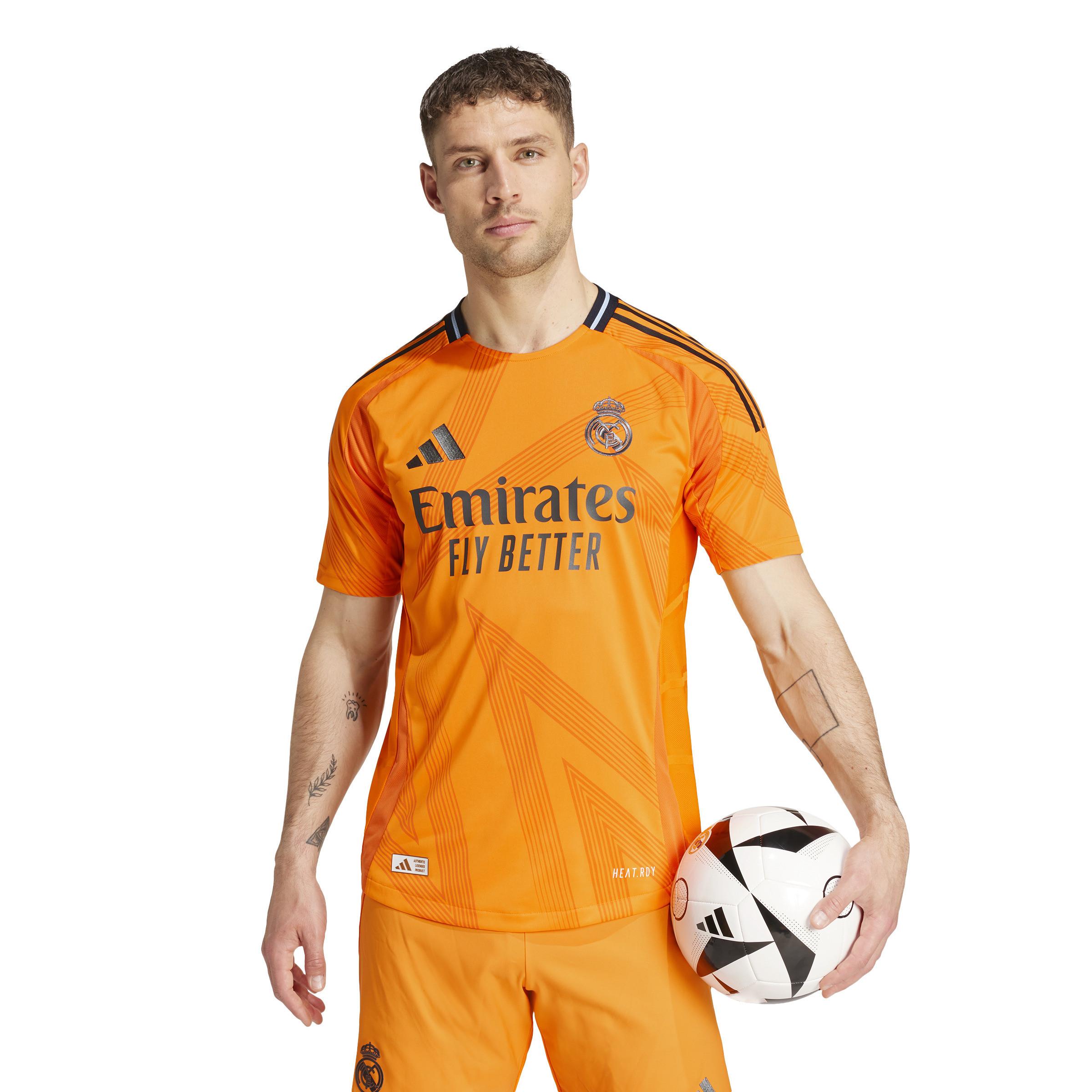 adidas  maglia gara away ufficiale real madrid 2024/25 