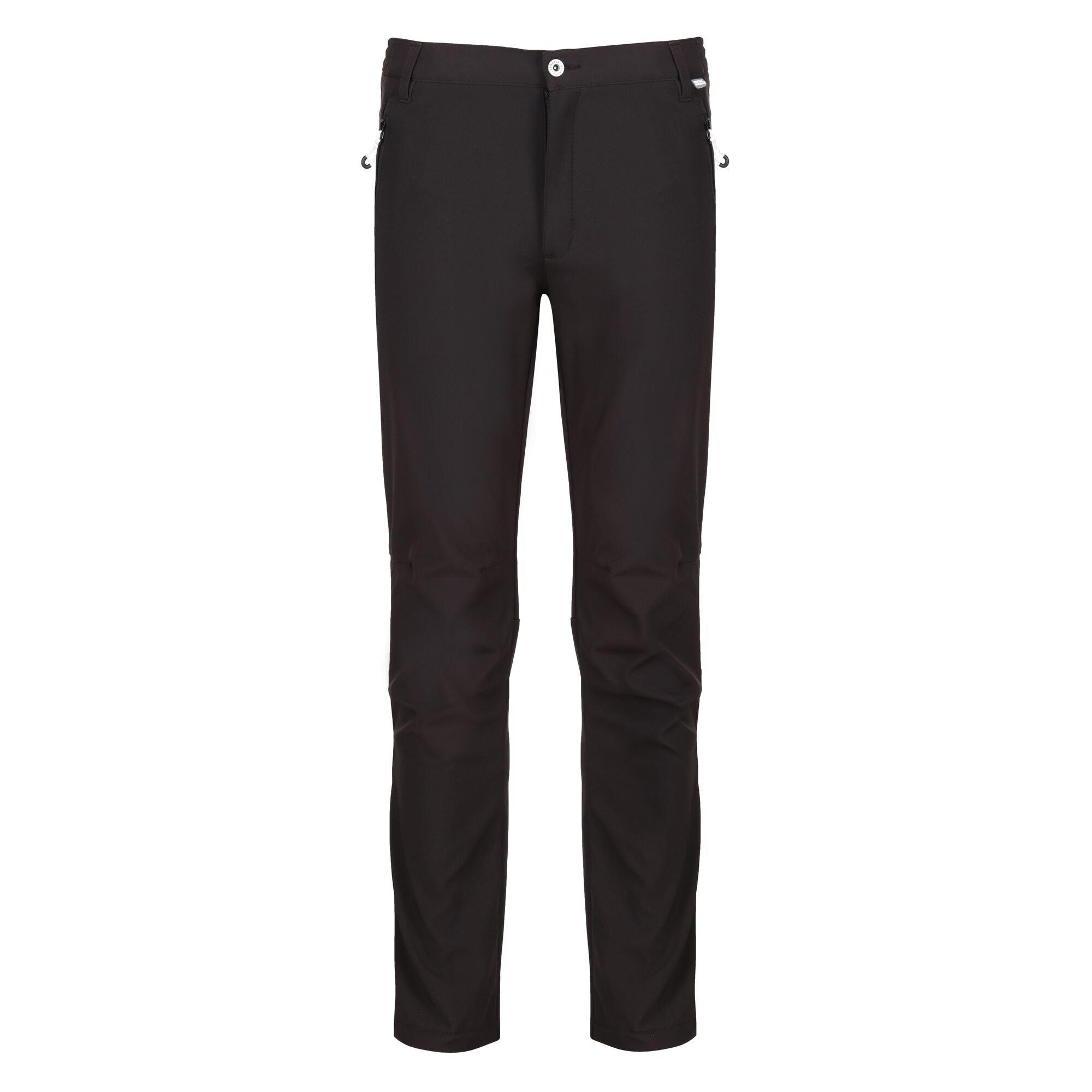 Image of Great Outdoors Adventure Tech Softshell Hose Geo Ii, Kurzes Bein Herren Schwarz W32