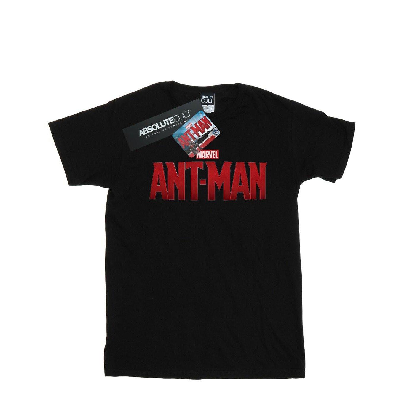 Image of Antman Movie Logo Tshirt Herren Schwarz 3XL