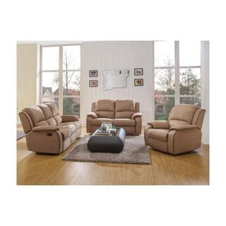 Vente-unique Relaxsofa Microfaser 2Sitzer HERNANI  