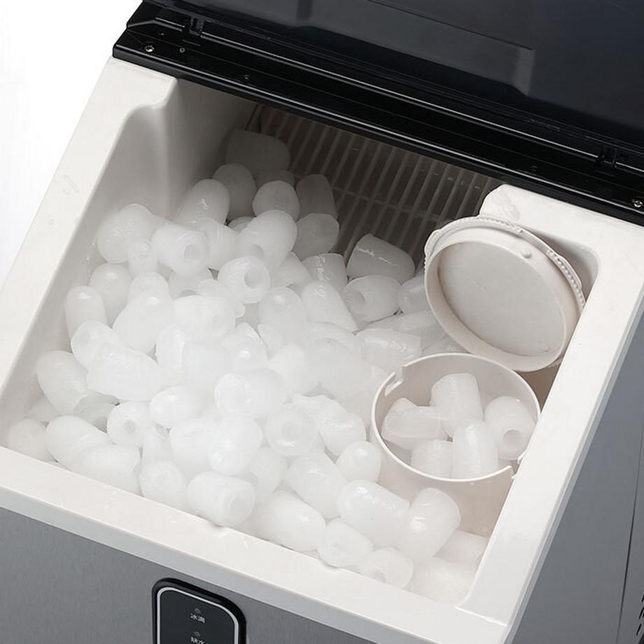 rotel Rotel U9904CH machine à glaçons Machine à glaçon incornporé/sur pied 15 kg/24h 150 W Noir, Argent  