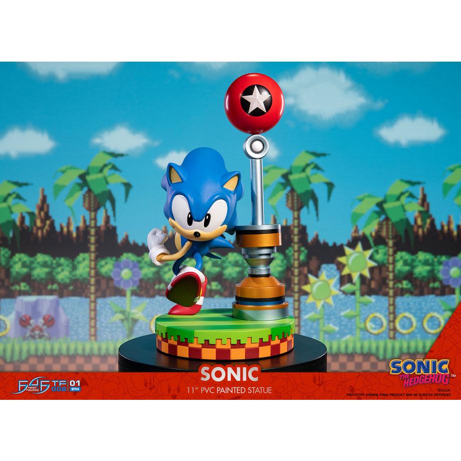 First 4 Figures  Statua Sonic the Hedgehog 28 cm (F4F) 