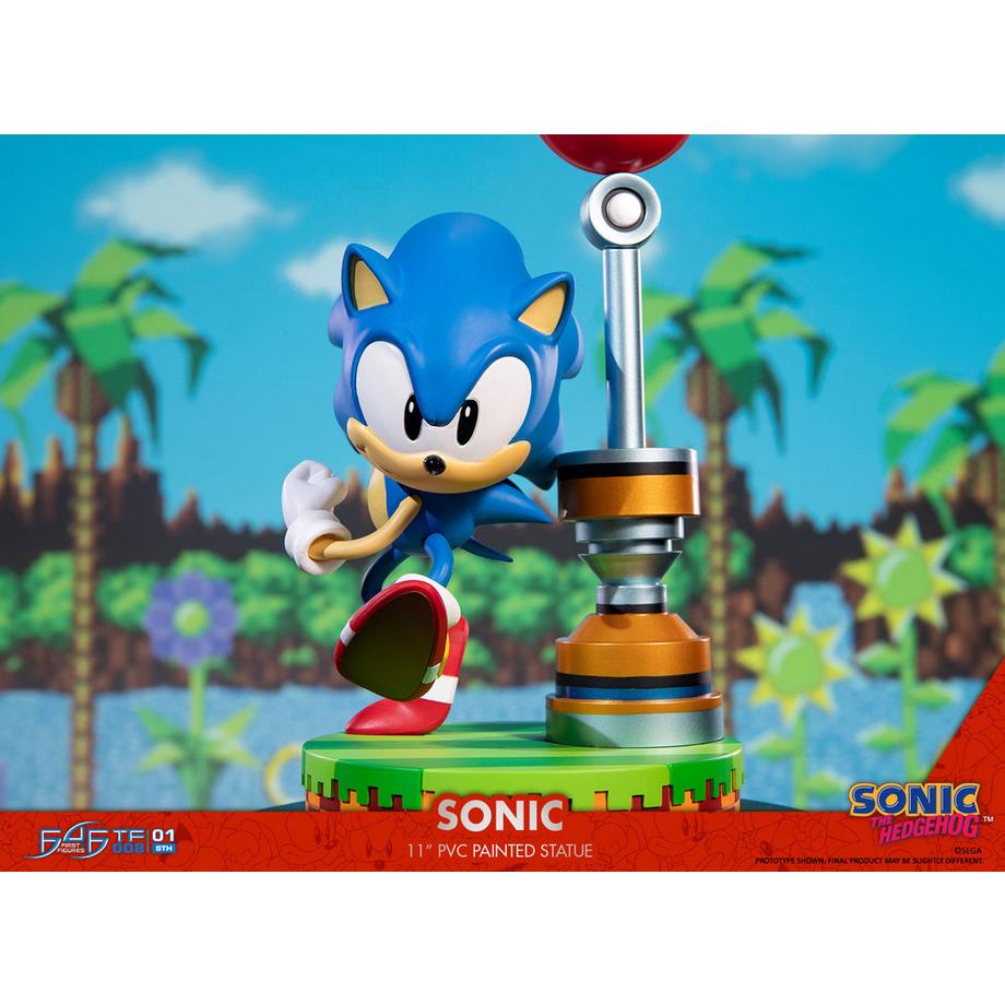 First 4 Figures  Statua Sonic the Hedgehog 28 cm (F4F) 