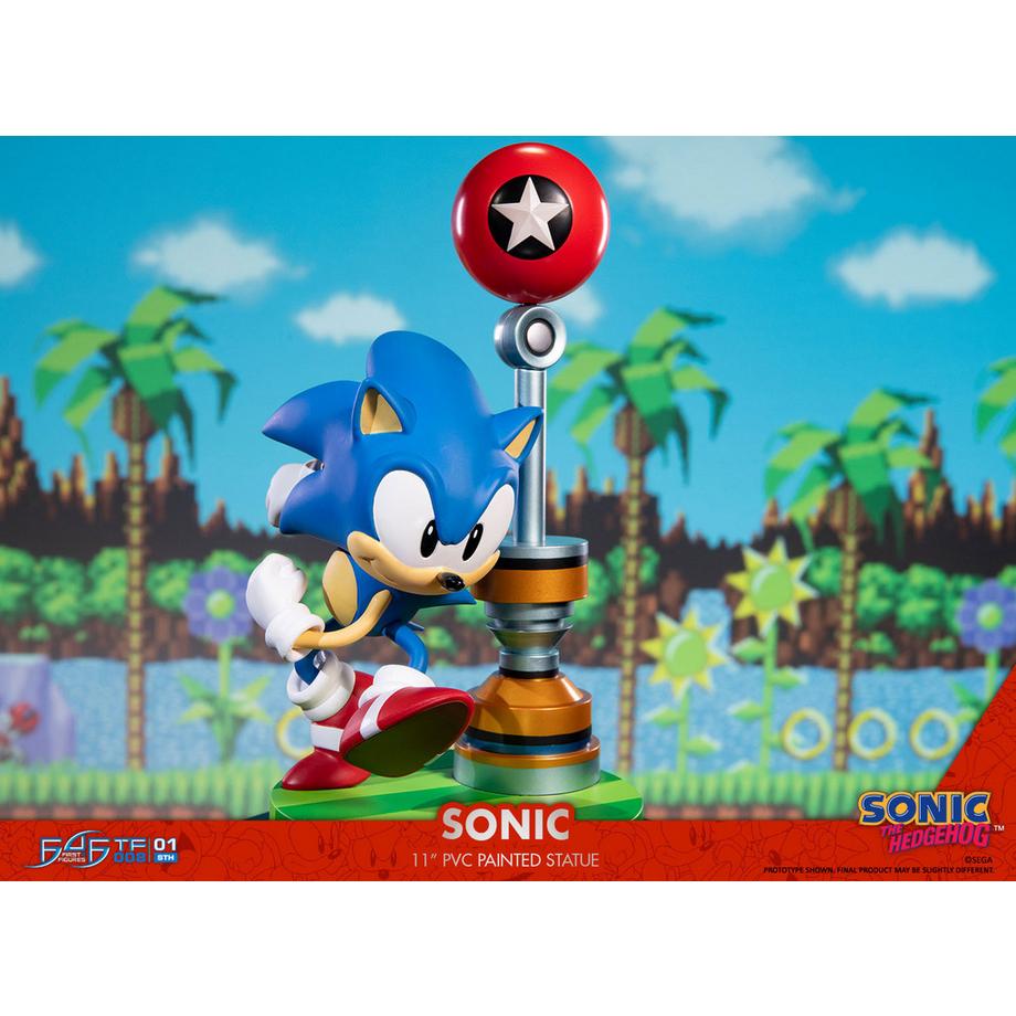 First 4 Figures  Statua Sonic the Hedgehog 28 cm (F4F) 