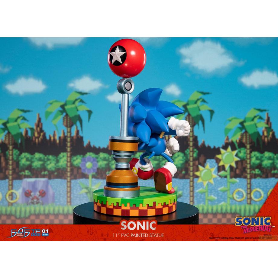 First 4 Figures  Statua Sonic the Hedgehog 28 cm (F4F) 