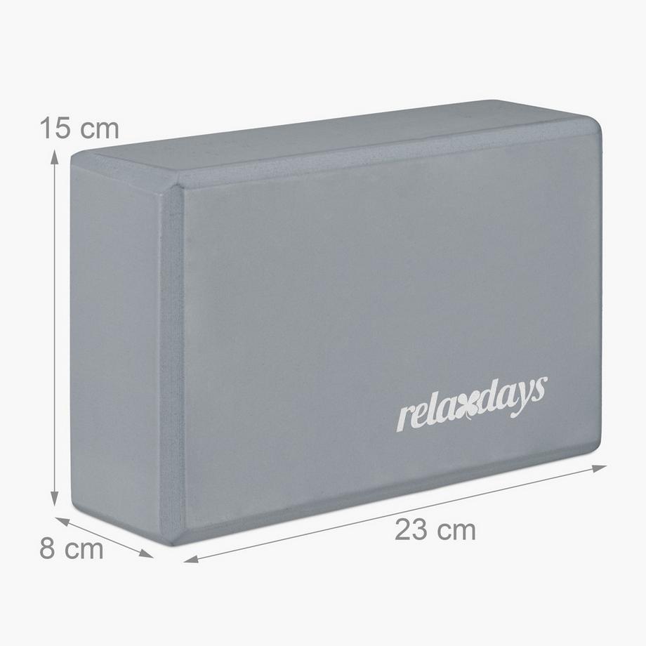 Northix  Ensemble de 2 blocs de yoga 